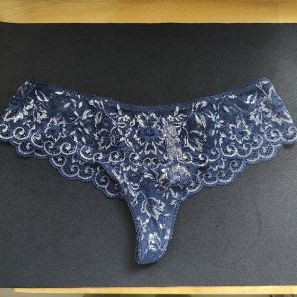NWT VICTORIA'S SECRET DREAM ANGELS ALLURE SHINE HIPSTER THONG PANTY IN SIZE M - Picture 3 of 10